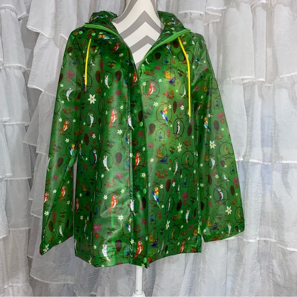 Disney Jackets & Coats Nwt Disney Enchanted Tiki Room Birds Rain